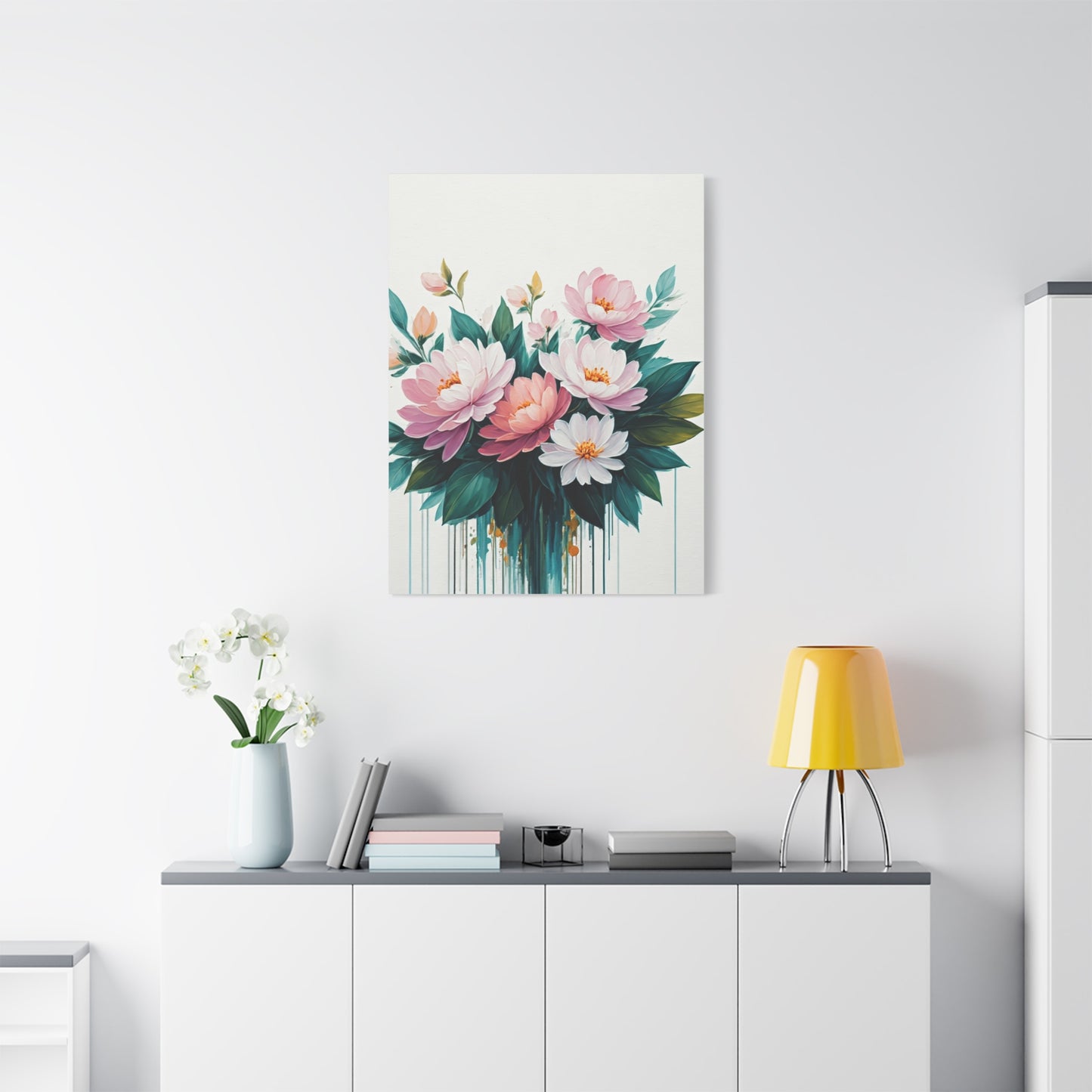 Modern Floral Bouquet Wall Art & Canvas Prints