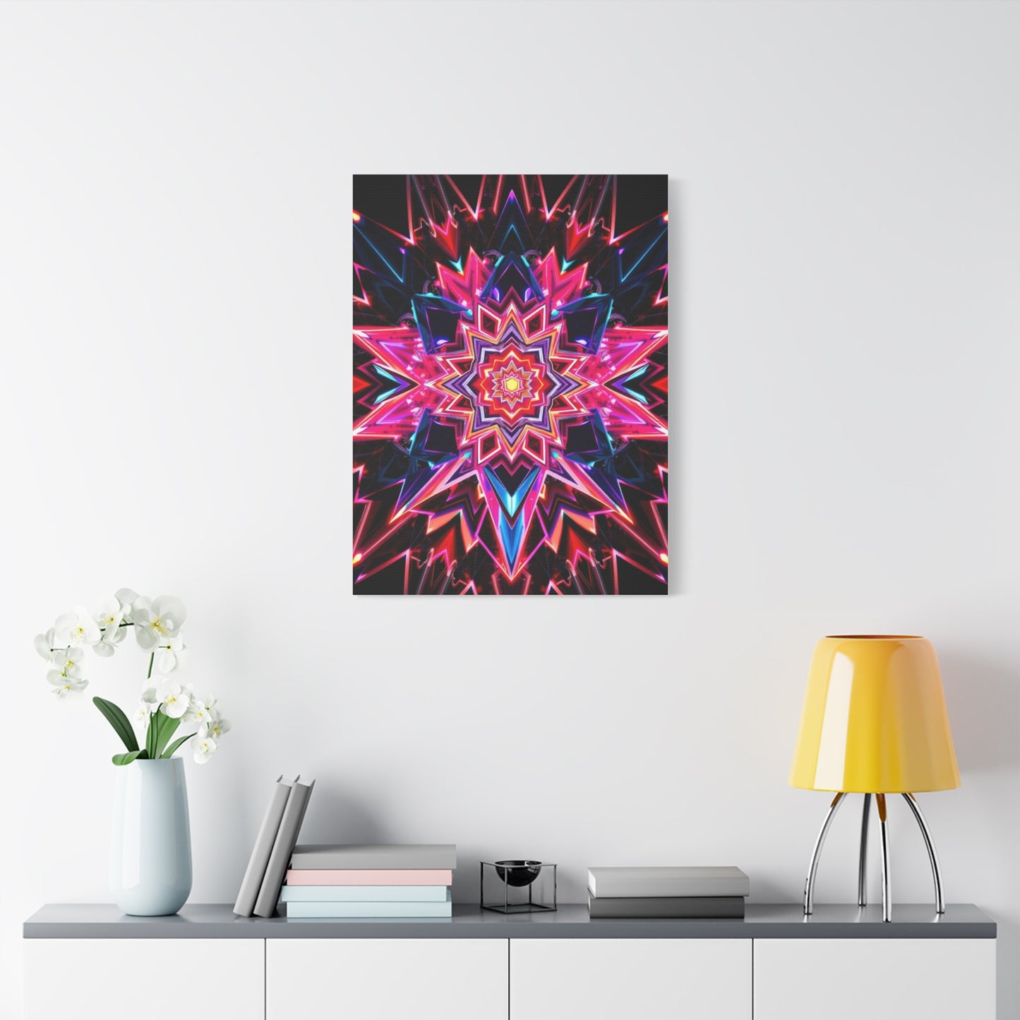 Ethereal Geometric Harmony Wall Art & Canvas Print