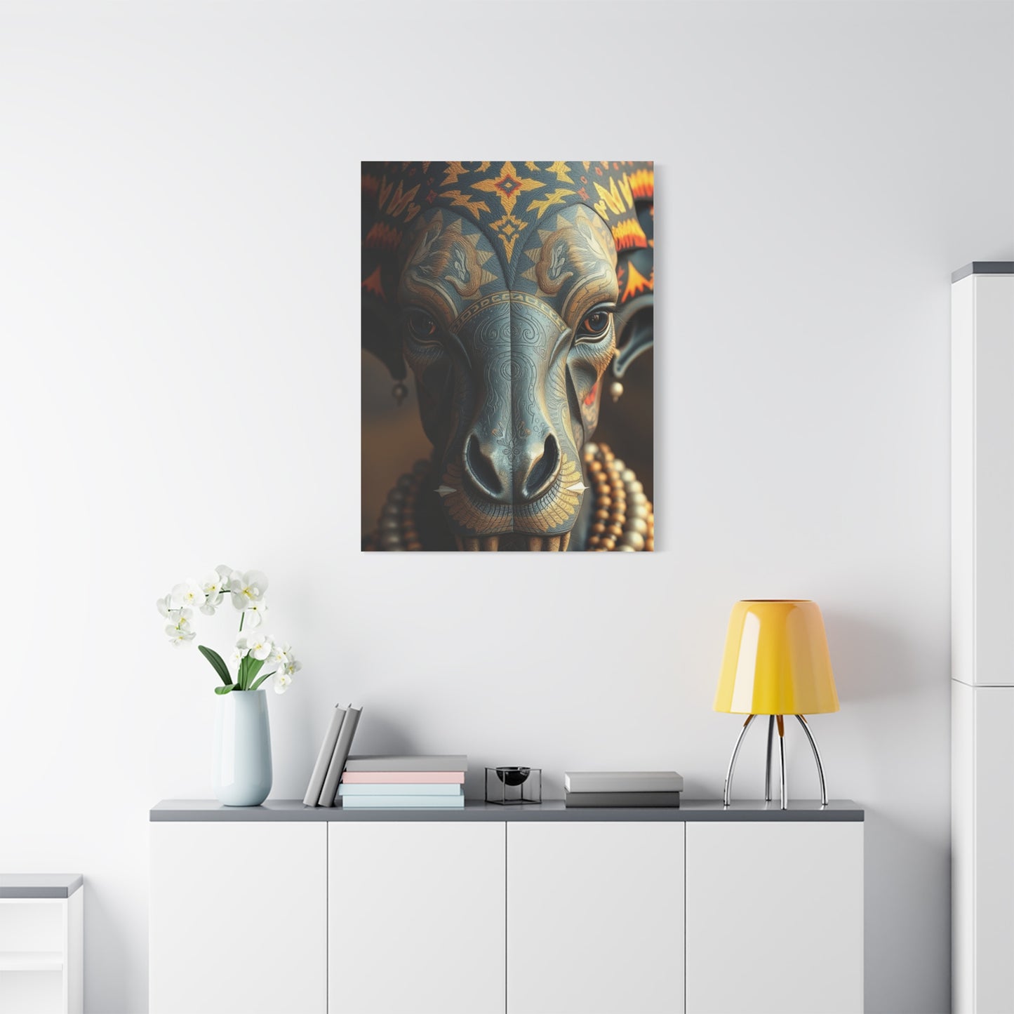 Opulent Sahara Silhouettes Canvas Wall Art & Canvas Print