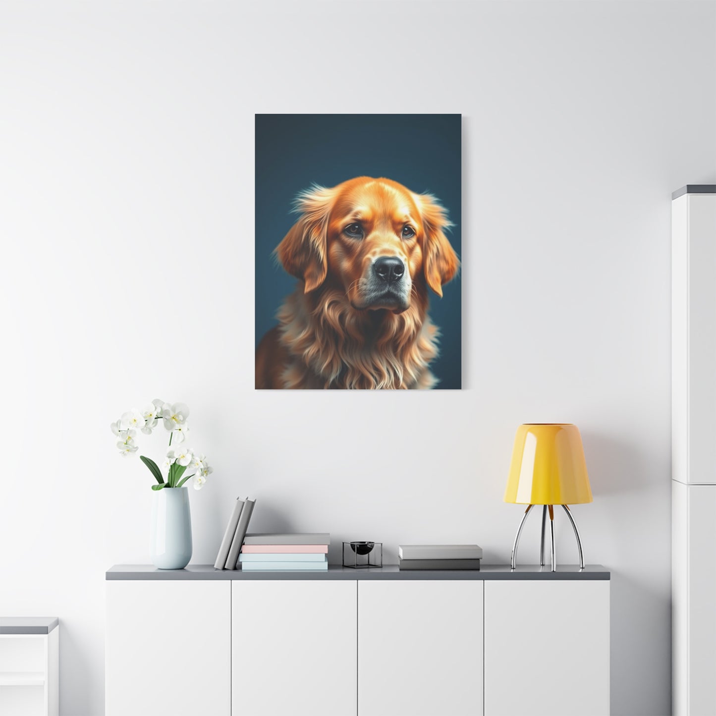 Elite Golden Retriever Art Vision Wall Art & Canvas Print