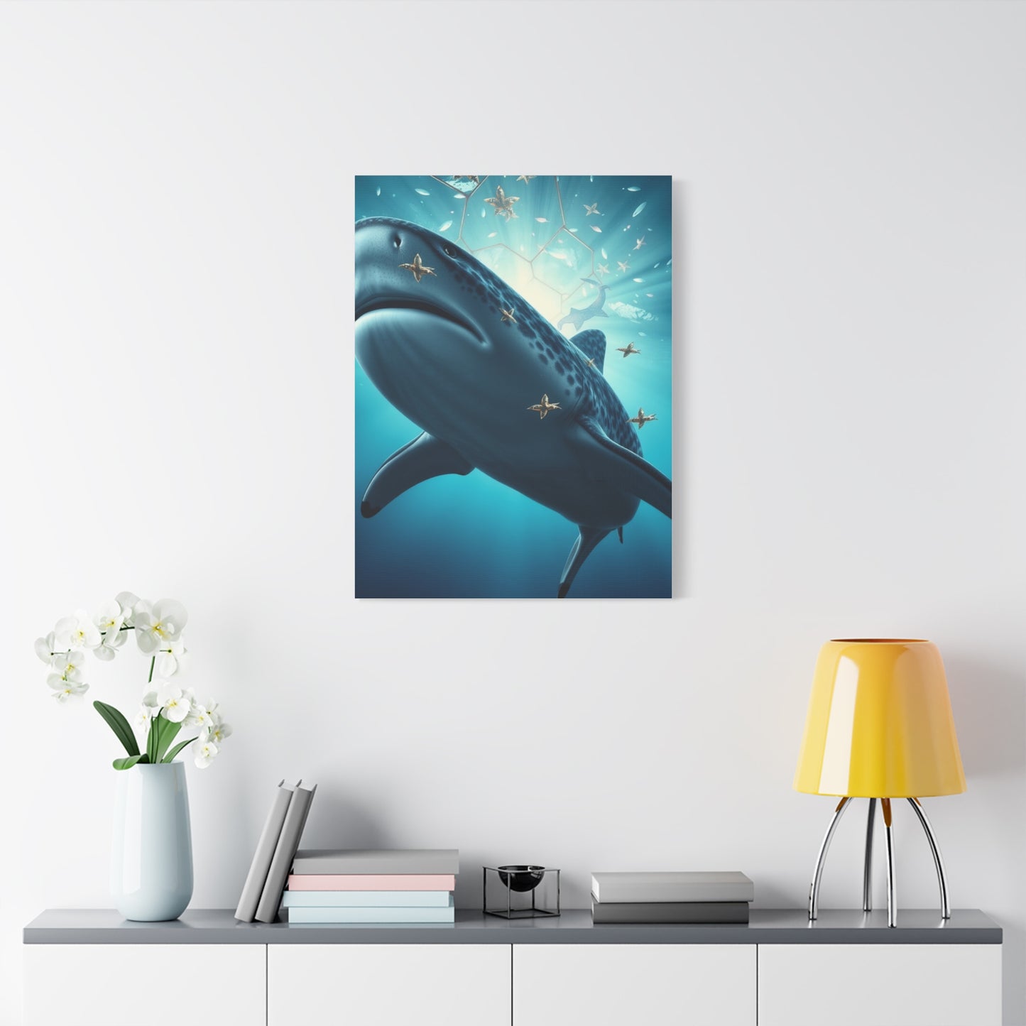 Vision Whale Shark Art Art Wall Art & Canvas Print
