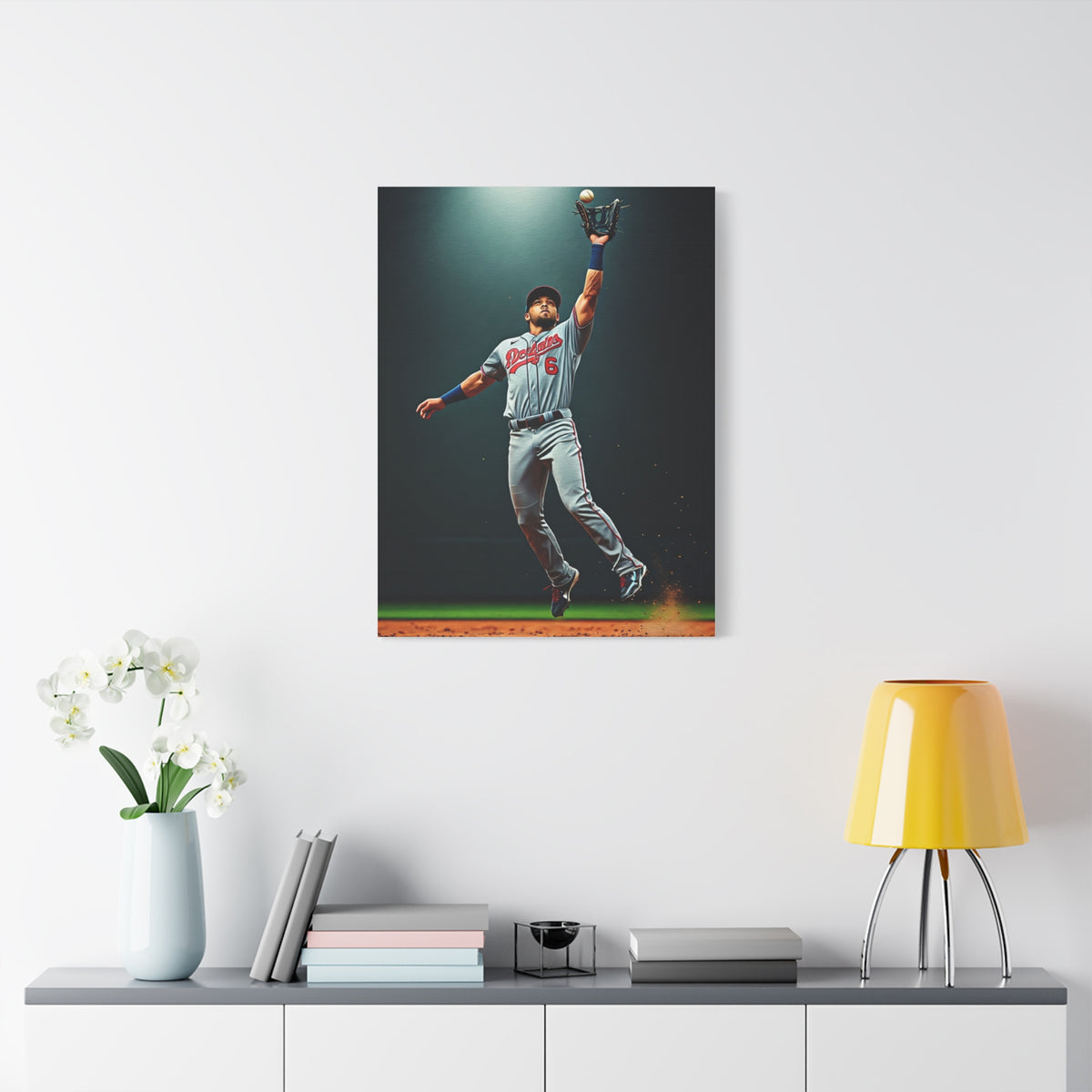 Outfield Catch Spotlight Glory Wall Art & Canvas Prints