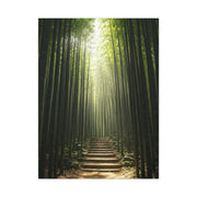 Bamboo Path of Tranquility Wall Art & Canvas Prints