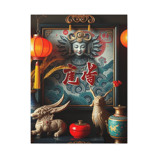 Asian Decor Art Refined Canvas Wall Art & Canvas Print