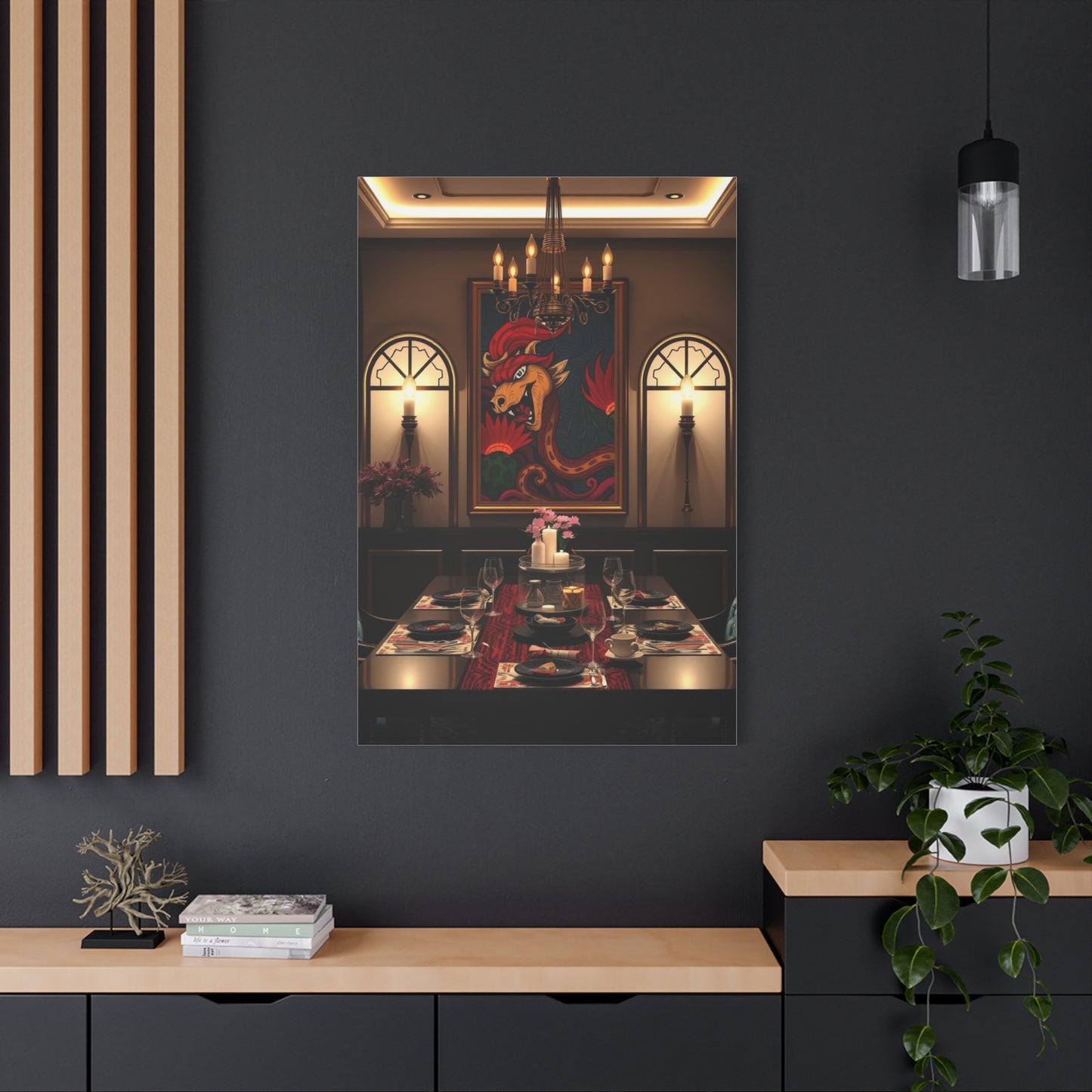 Gastronomic Elegance Canvas Wall Art & Canvas Print