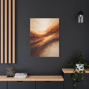 Golden Motion Energy Abstract Wall Art & Canvas Print