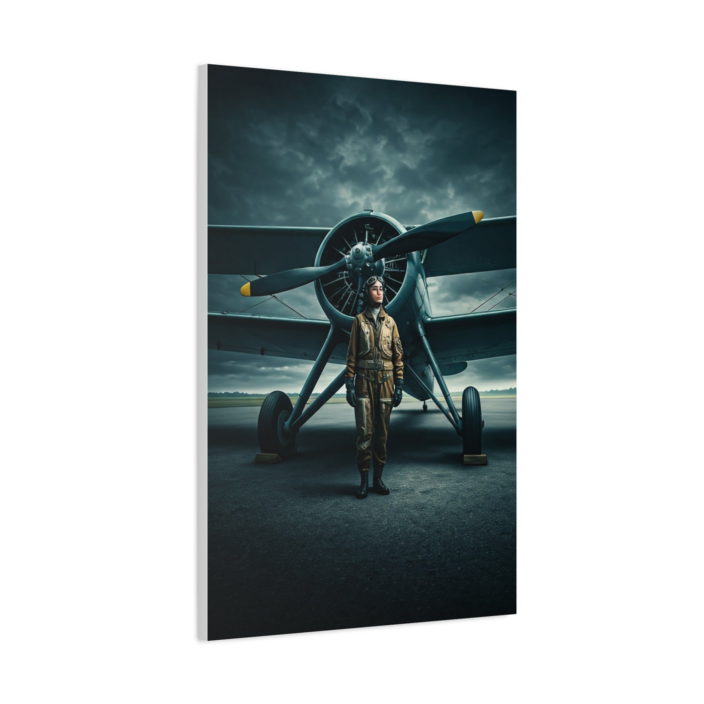Pilot and Propeller Legacy Wall Art & Canvas Prints