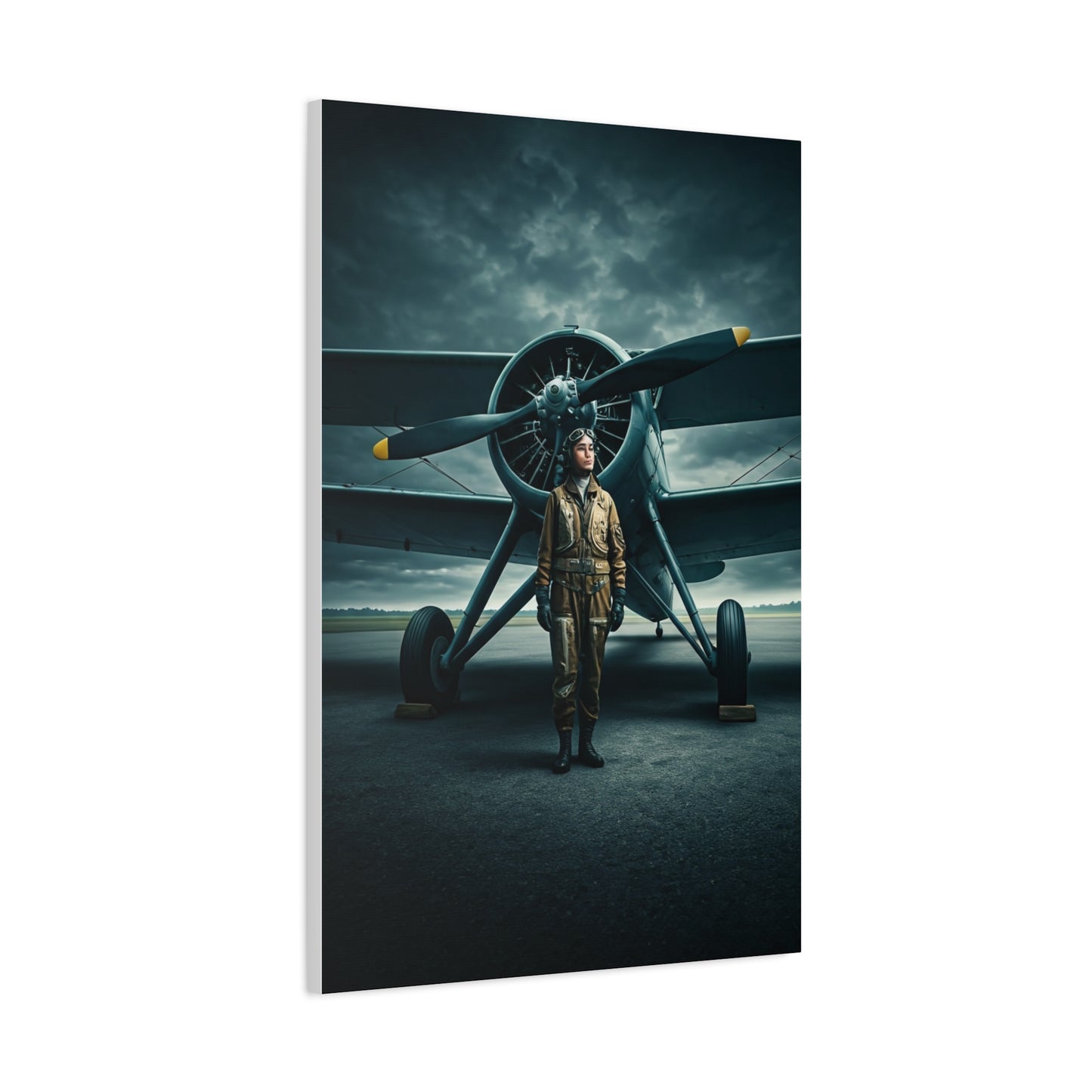 Pilot and Propeller Legacy Wall Art & Canvas Prints