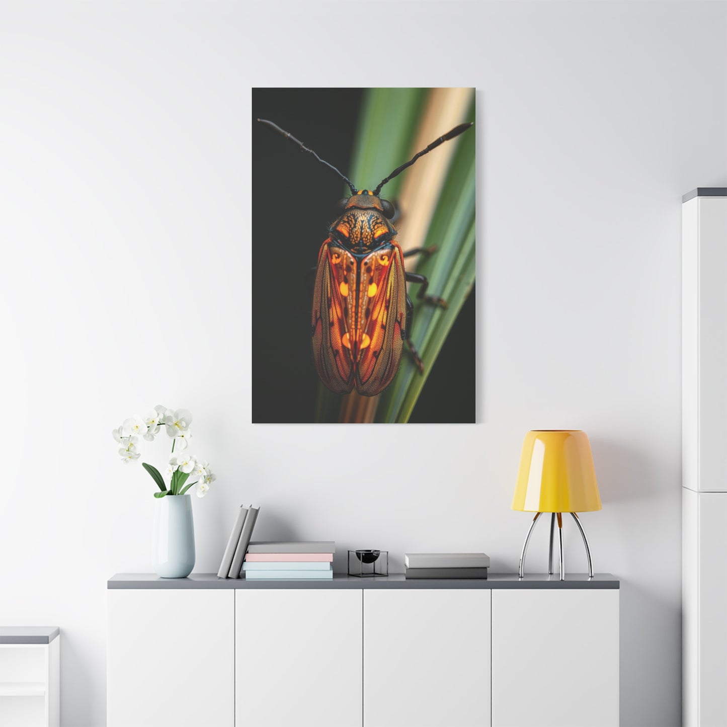 Firefly (Lighting Bug) Art Refined Canvas Wall Art & Canvas Print