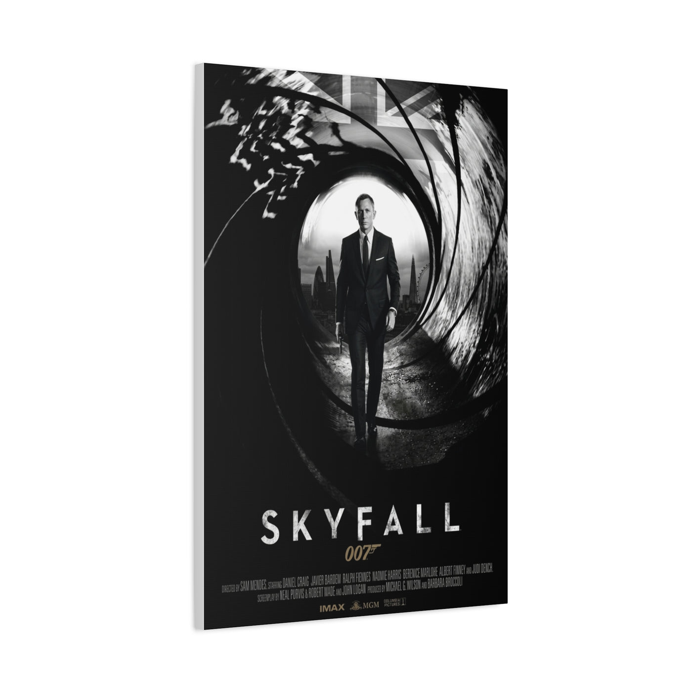 Skyfall Movie Poster Wall Art & Canvas Print