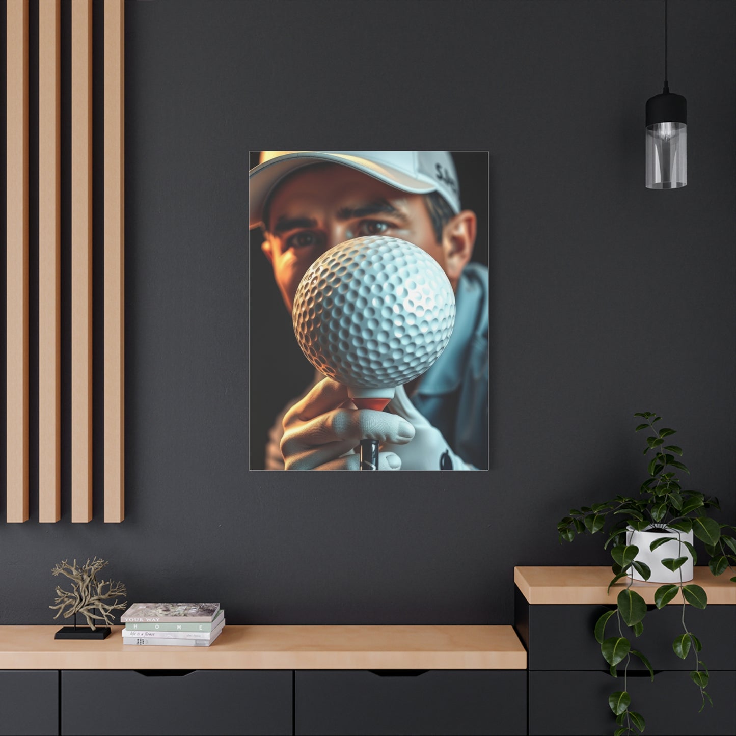 Luxe Sand Trap Composition Wall Art & Canvas Print