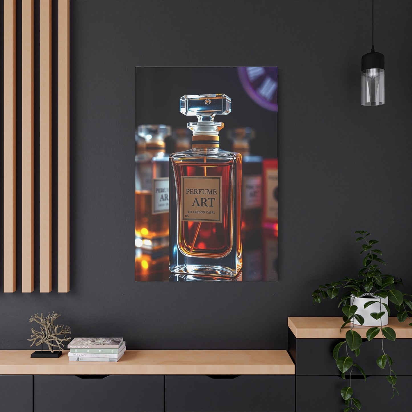 Perfume Bottle Art Supreme Canvas Wall Art & Canvas Print