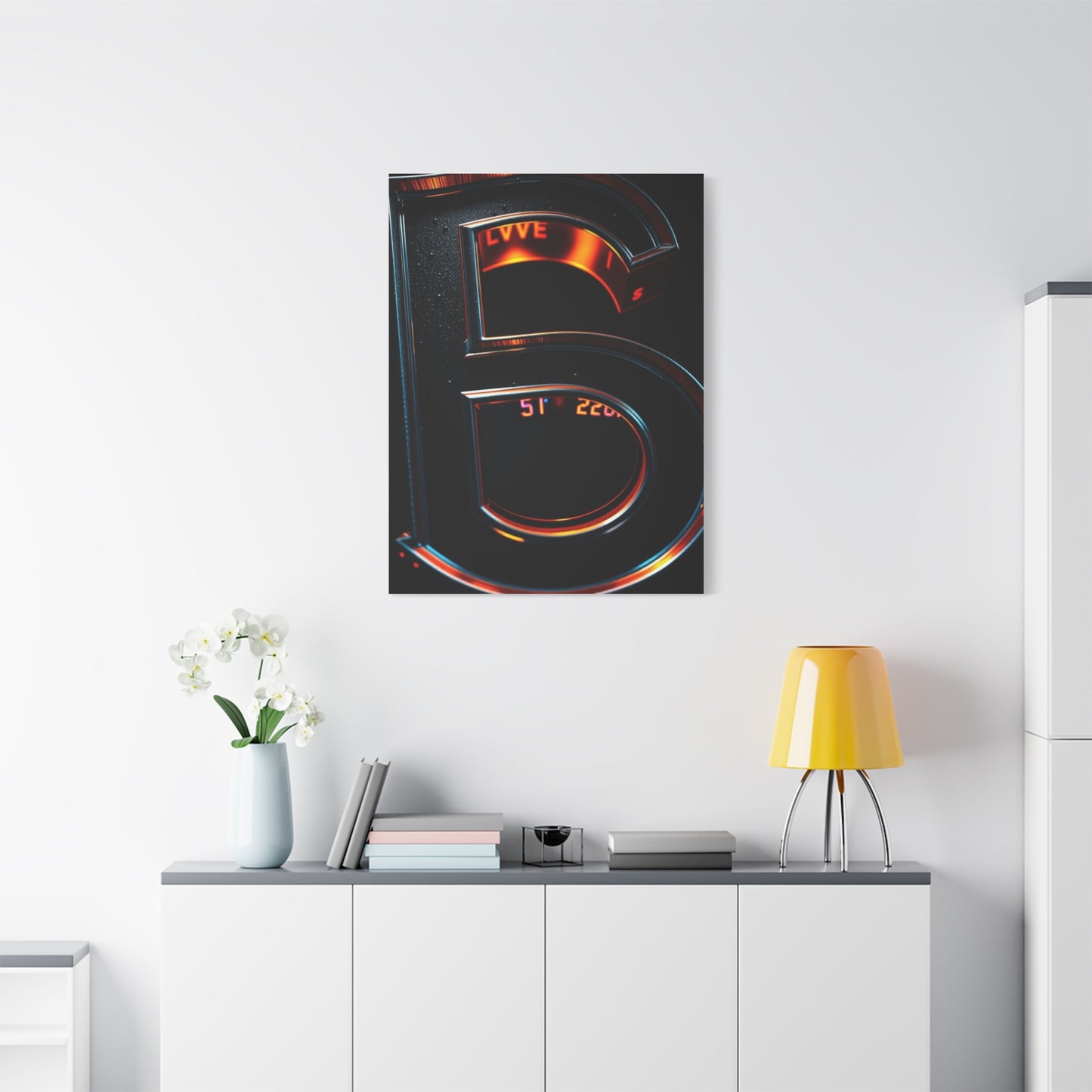 Alphabet & Letter B Art Refined Canvas Wall Art & Canvas Print