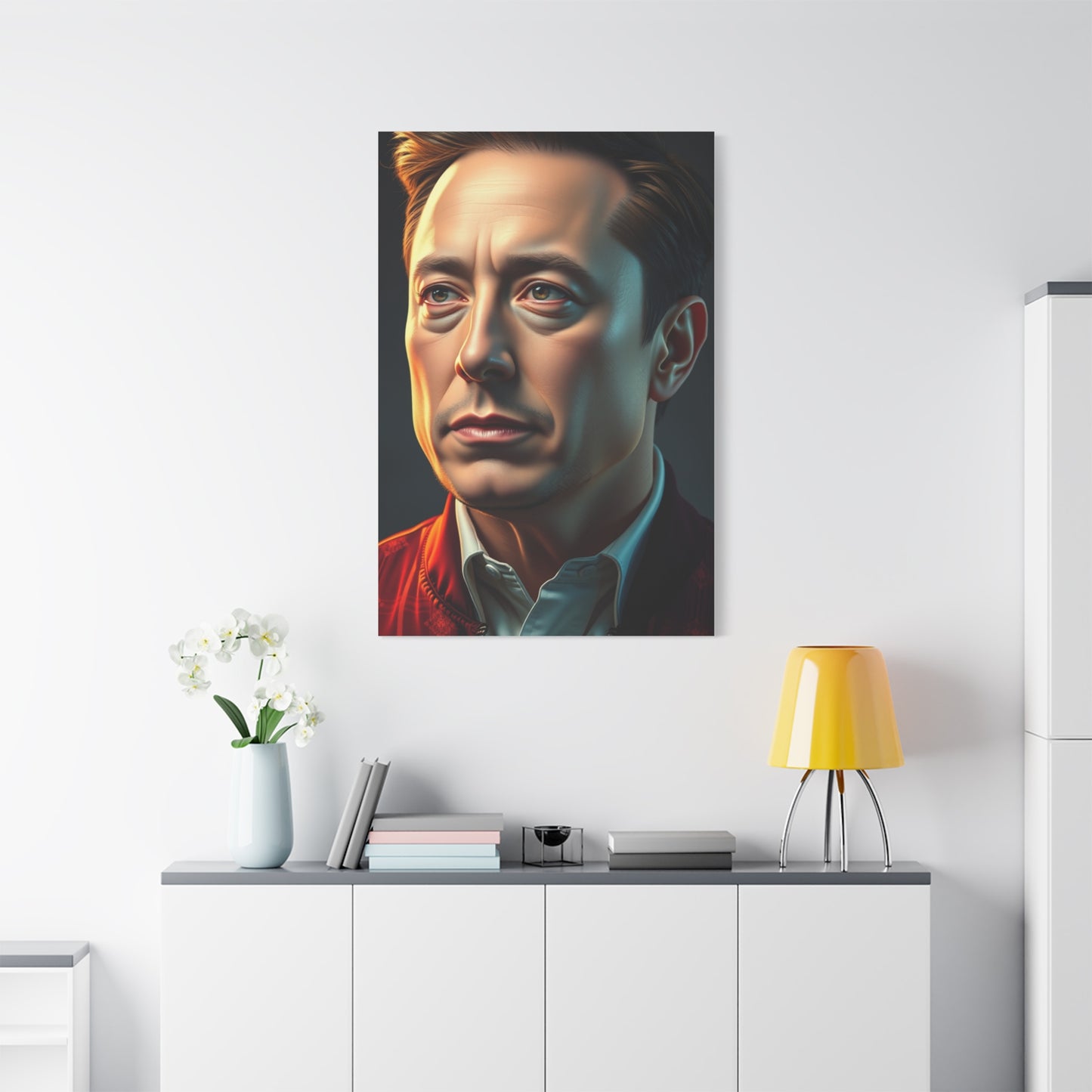 Supreme Elon Musk Art Collection Wall Art & Canvas Print