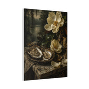 Magnolia & Oyster Still Life Elegance Wall Art & Canvas Print