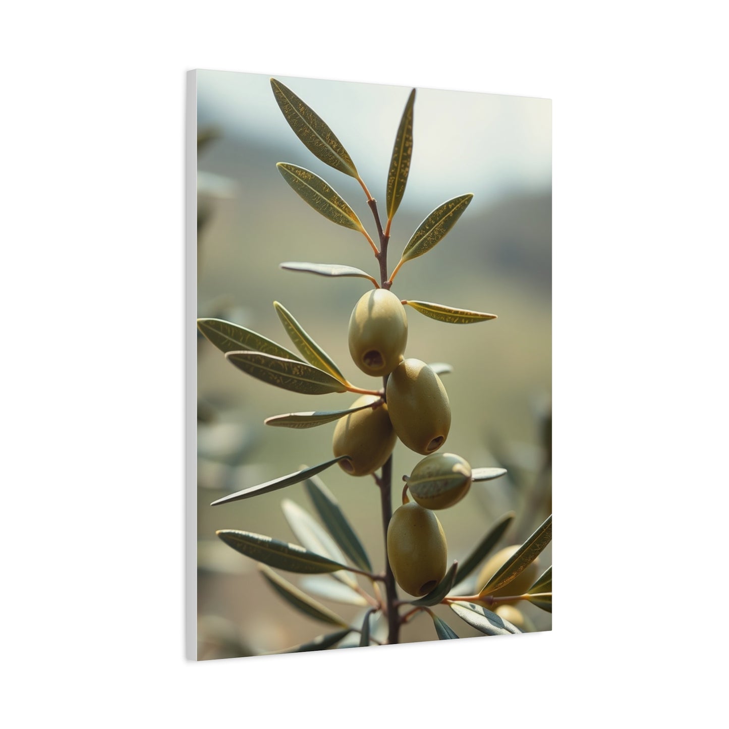Opulent Olive Masterpiece Wall Art & Canvas Print