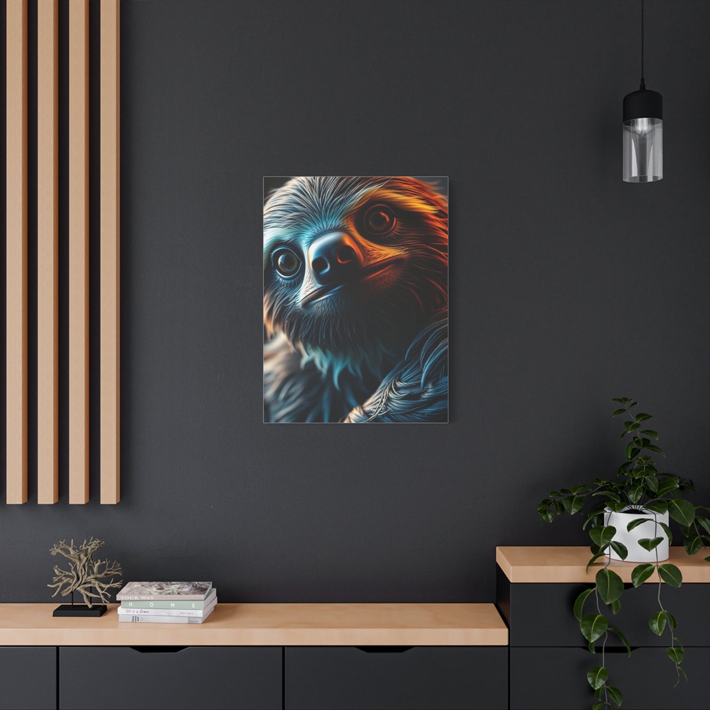Vision Sloth Art Art Wall Art & Canvas Print