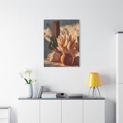 Pampas Grass Terracotta Still Life Wall Art & Canvas Print
