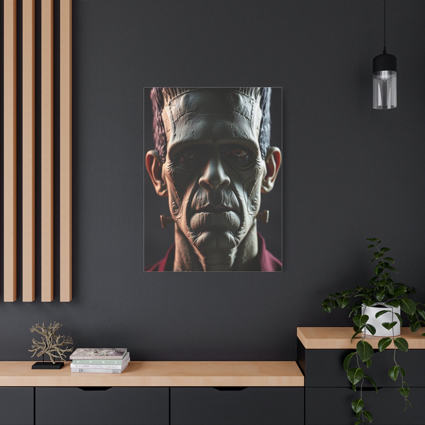 Masterpiece Frankenstein Art Vision Wall Art & Canvas Print