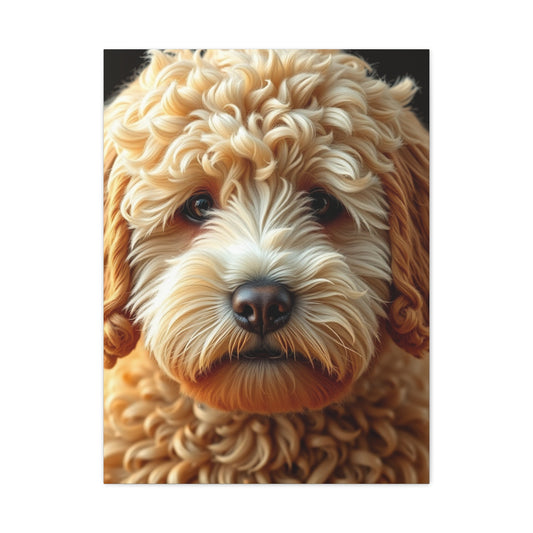 Premium Golden Doodle Art Supreme Canvas Gallery Wall Art & Canvas Print