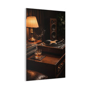 Vinyl Collector Studio Scene Wall Art & Canvas Print