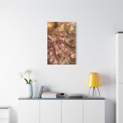 Coquette Silk Bow & Pearl Still Life Wall Art & Canvas Print