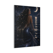 Celestial Moonlight Mermaid Dream Wall Art & Canvas Print