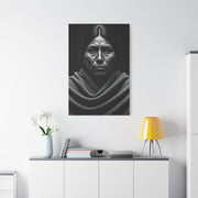 Silent Resilience Black & White Portrait Wall Art & Canvas Prints