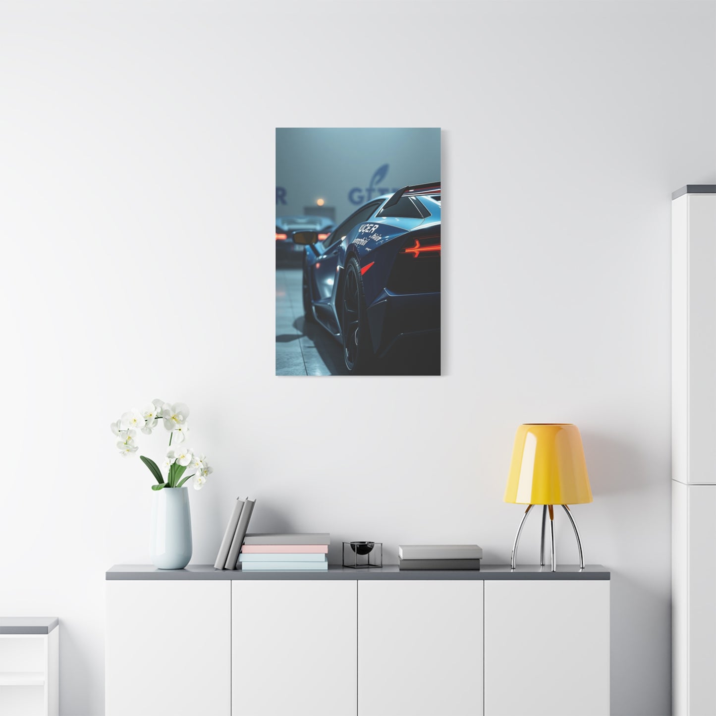 Lamborghini Art Supreme Canvas Wall Art & Canvas Print