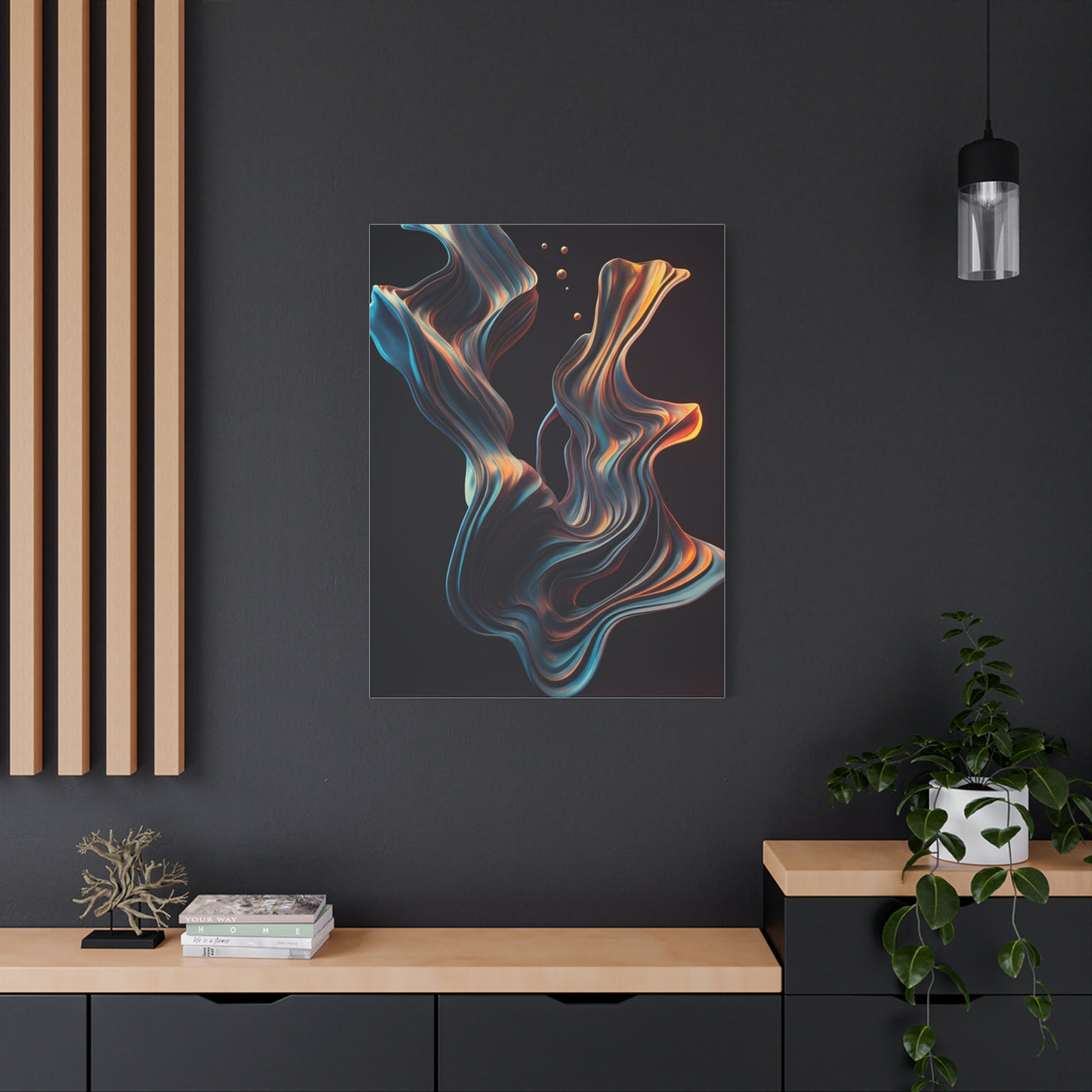 Luminous Flow Abstract Wall Art & Canvas Prints