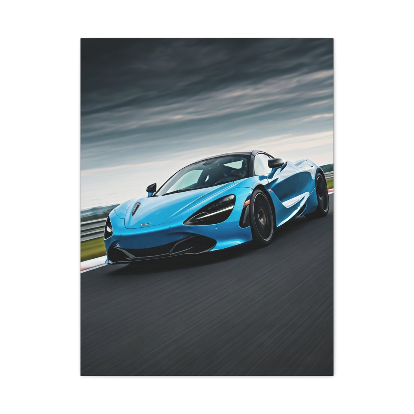 McLaren 720S High-Speed Circuit Attack Wall Art & Canvas Prints