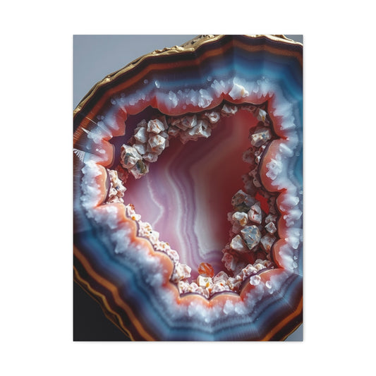 Agates, Geodes & Minerals Wall Art Canvas Art 1 Wall Art & Canvas Print