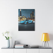 McLaren 720S London Skyline Dusk Wall Art & Canvas Prints