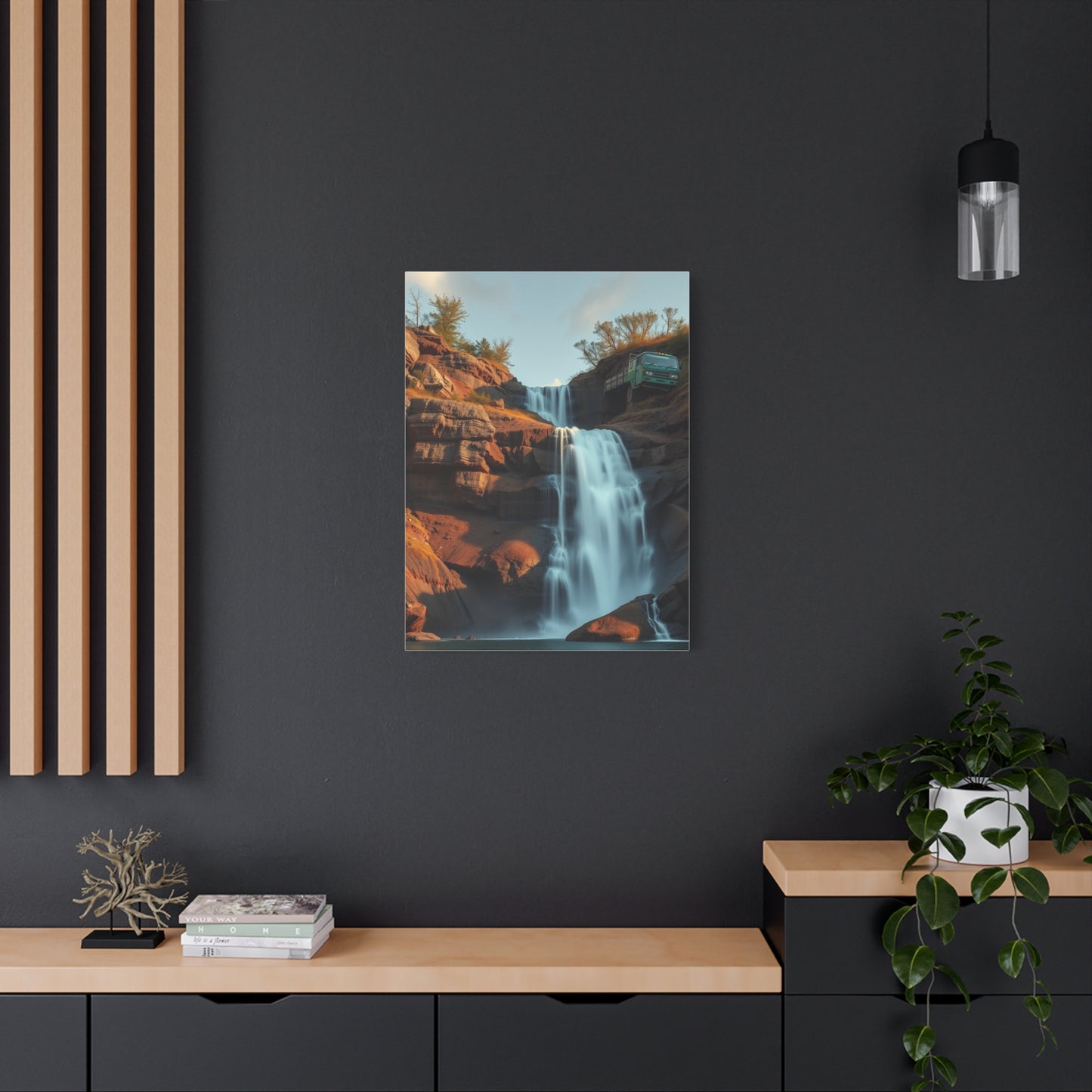 Refined Torrent Aesthetic Wall Art & Canvas Print