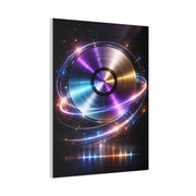 Cosmic Vinyl Orbit Wall Art & Canvas Print