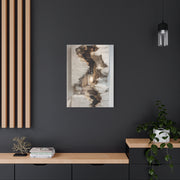 Sculptural Ruptured Wall Passage Wall Art & Canvas Print