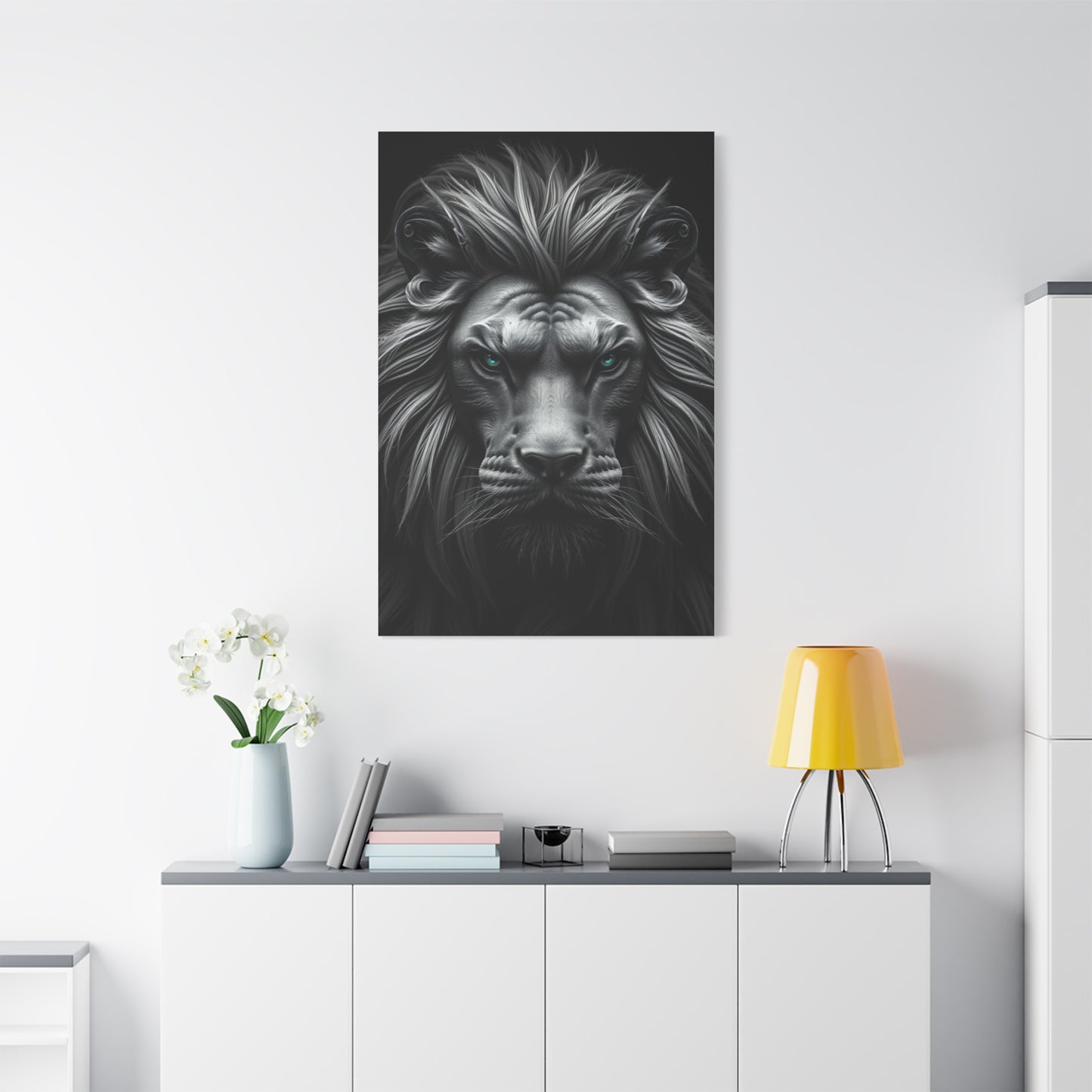 Elite Gray & White Art Vision Wall Art & Canvas Print