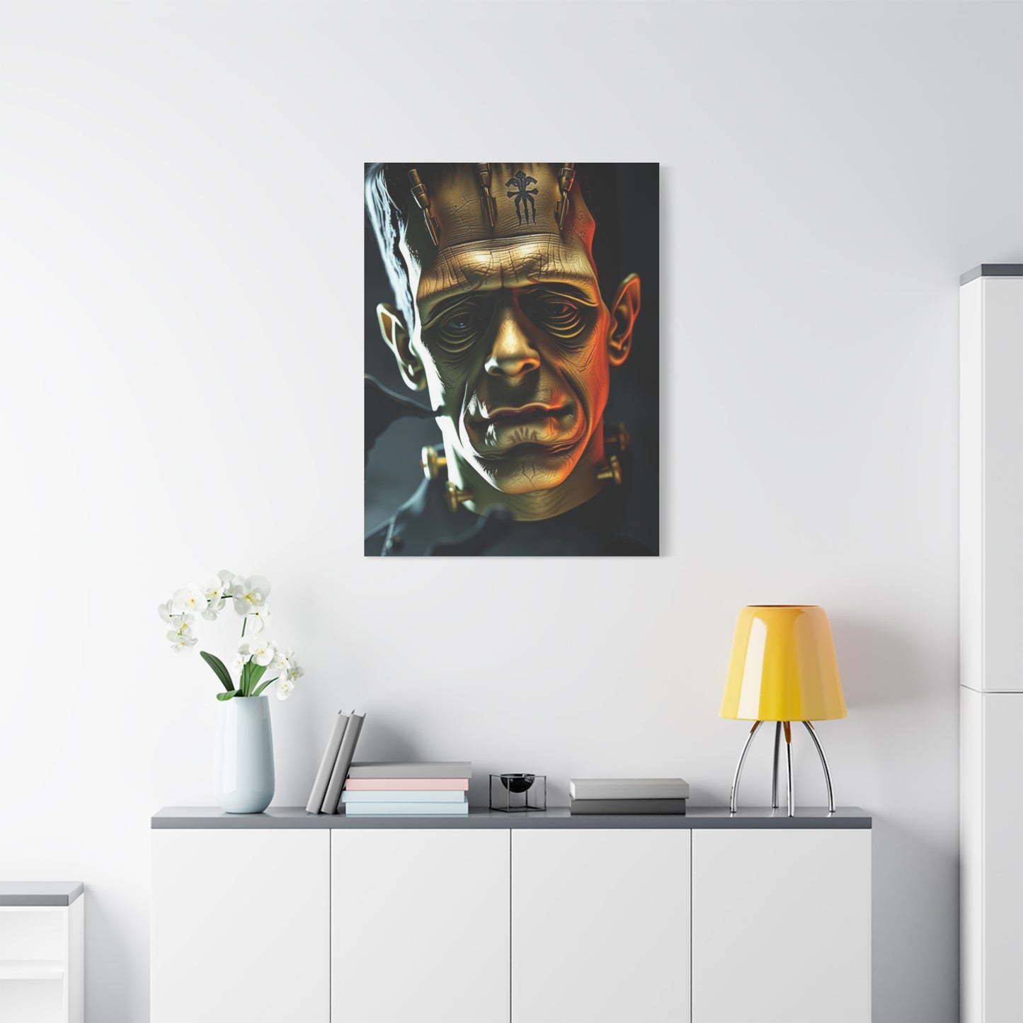 Vision Frankenstein Art Art Wall Art & Canvas Print