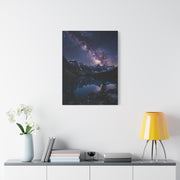 Milky Way Alpine Lake Wall Art & Canvas Print