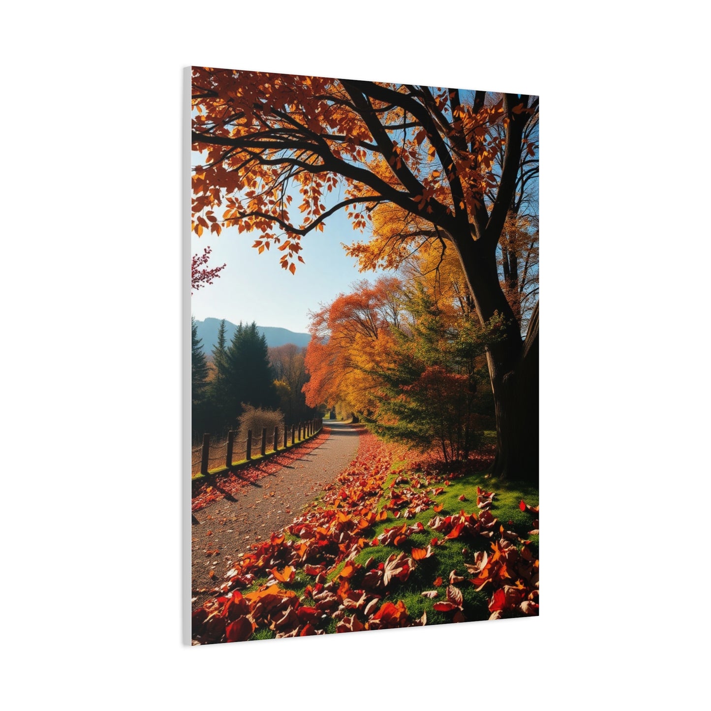 Golden Foliage Reverie Wall Art & Canvas Print