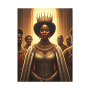 Golden Rain Regal Woman Wall Art & Canvas Prints