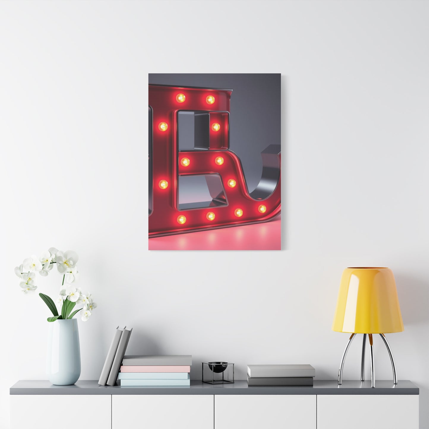 A Alphabet & Letter Art Premium Gallery Wall Art & Canvas Print