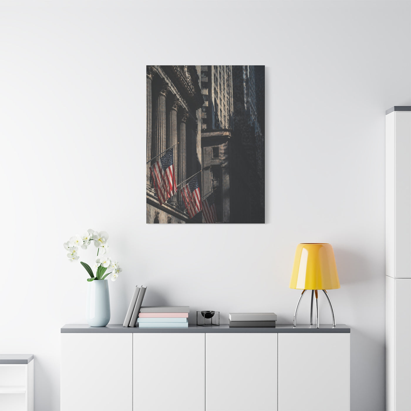 Financial District Architectural Study Wall Art & Canvas Print