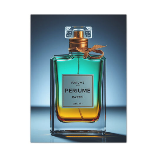 Perfume Bottle Art Refined Canvas Wall Art & Canvas Print