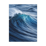 Dynamic Ocean Curl Motion Detail Wall Art & Canvas Print