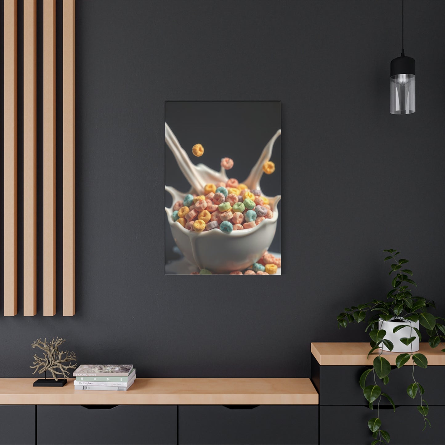 Rich Lattice of Loops Artwork Wall Art & Canvas Print