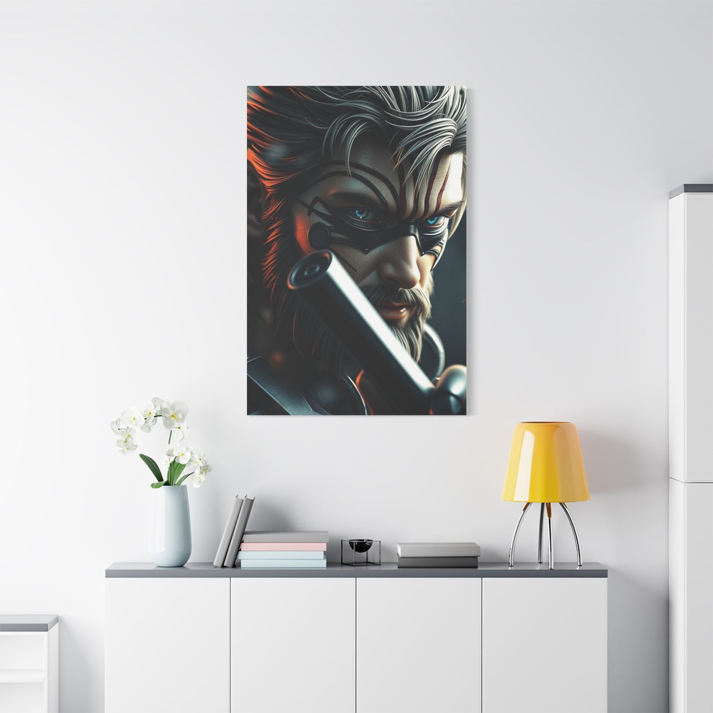Vision Metal Gear Solid Art Art Wall Art & Canvas Print