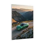 BMW M4 Hilltop Overlook Performance Wall Art & Canvas Prints
