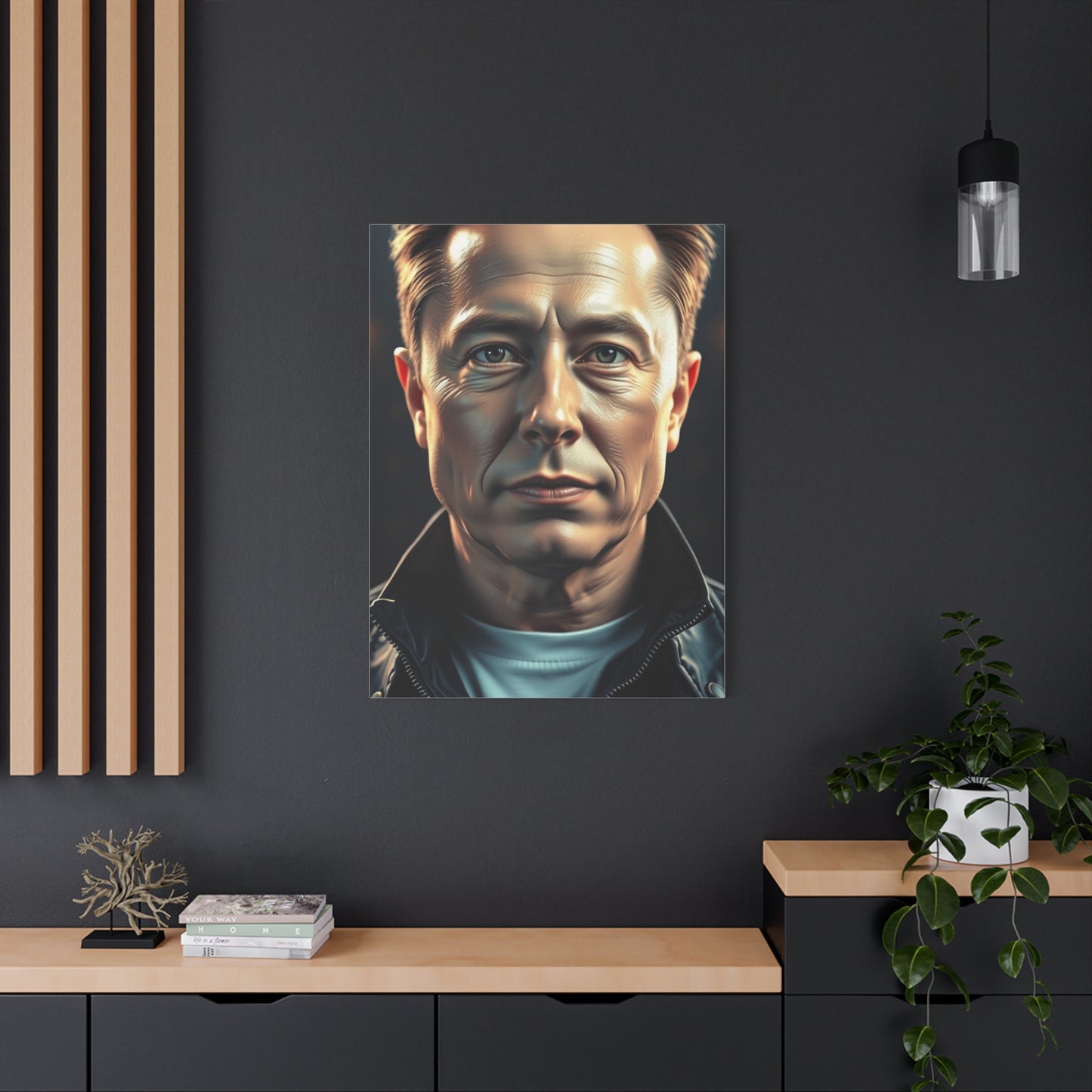 Elon Musk Art Supreme Canvas Wall Art & Canvas Print