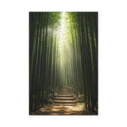Bamboo Path of Tranquility Wall Art & Canvas Prints